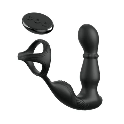 Pipedream Anal Fantasy Elite Ass Gasm USB Rechargeable Prostate Massager With Cock Ring Black Pipedream