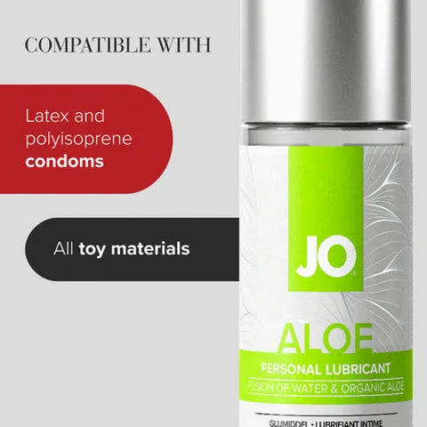 JO Aloe Water Based Lubricant with Aloe 120 ml Secondary image