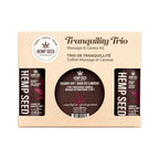 Earthly Body Hemp Seed Tranquility Trio Scented Massage & Caress Kit 3 Piece Kit Earthly Body