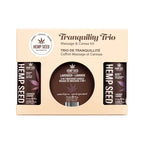 Earthly Body Hemp Seed Tranquility Trio Scented Massage & Caress Kit 3 Piece Kit Earthly Body