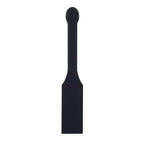 Sportsheets EDGE Spiked Silicone Spanking Paddle With Insertable Handle Black Sportsheets