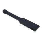 Sportsheets EDGE Spiked Silicone Spanking Paddle With Insertable Handle Black Sportsheets