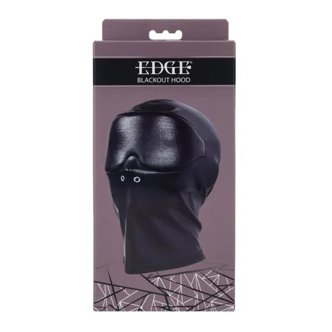 Sportsheets EDGE Blackout Hood Mask Black Sportsheets