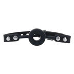 Sportsheets EDGE Silicone Ring Gag Mouth Restraint Black Sportsheets