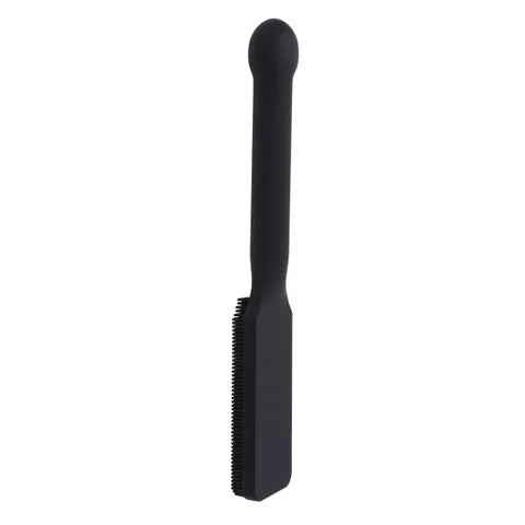 Sportsheets EDGE Silicone Spanking Paddle With Insertable Handle Black Sportsheets