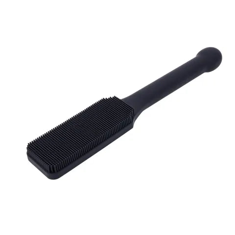 Sportsheets EDGE Silicone Spanking Paddle With Insertable Handle Black Sportsheets