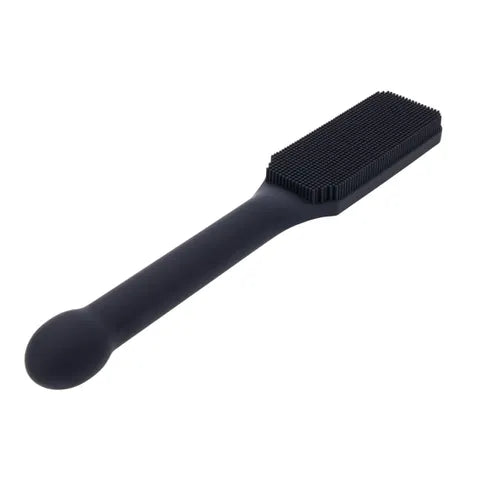 Sportsheets EDGE Silicone Spanking Paddle With Insertable Handle Black Sportsheets