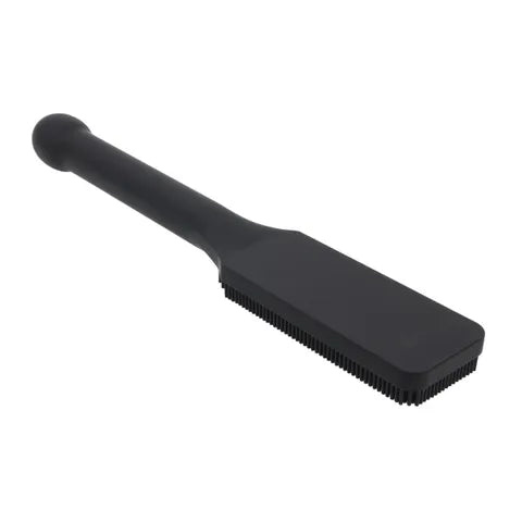 Sportsheets EDGE Silicone Spanking Paddle With Insertable Handle Black Sportsheets