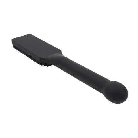 Sportsheets EDGE Silicone Paddle With Insertable Handle Black Sportsheets