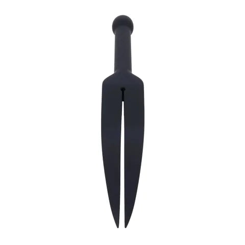 Sportsheets EDGE  Silicone Tawse Whip With Insertable Handle Black Sportsheets Main image