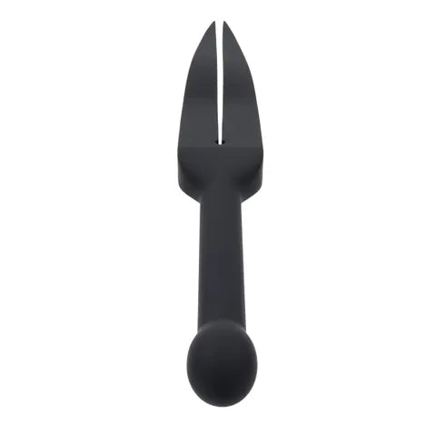 Sportsheets EDGE  Silicone Tawse Whip With Insertable Handle Black Secondary image