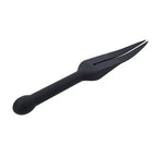 Sportsheets EDGE  Silicone Tawse Whip With Insertable Handle Black Sportsheets