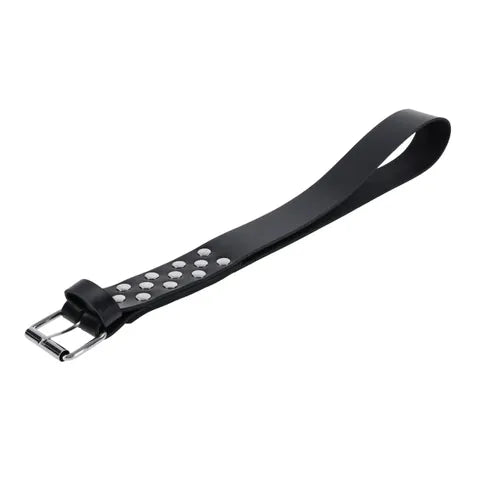 Sportsheets EDGE Black Leather Belt Spanker Whip For Impact Play Sportsheets