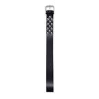Sportsheets EDGE Black Leather Belt Spanker Whip For Impact Play Sportsheets
