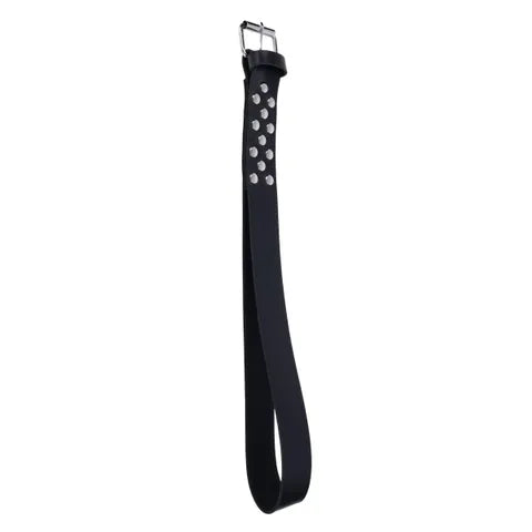 Sportsheets EDGE Black Leather Belt Spanker Whip For Impact Play Sportsheets