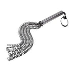 Sportsheets EDGE Metal Chain Flogger Whip For Sensory Play Sportsheets