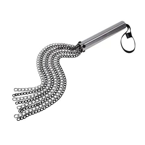 Sportsheets EDGE Metal Chain Flogger Whip For Sensory Play Sportsheets