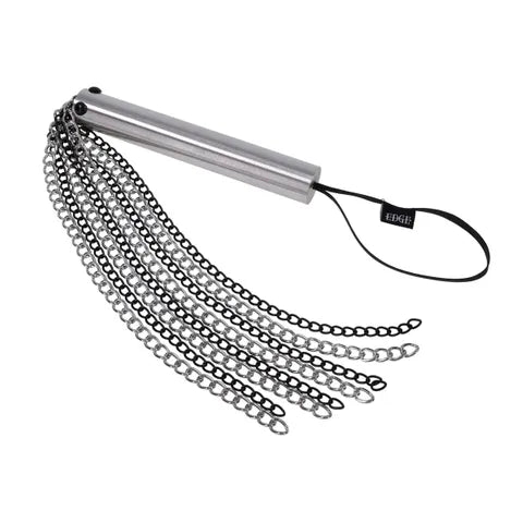 Sportsheets EDGE Metal Chain Flogger Whip For Sensory Play Sportsheets