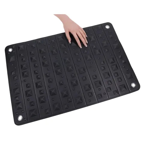 Sportsheets EDGE Spiked Sensory Play Mat Black Sportsheets