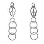 Sportsheets EDGE Metal Clover Clamps Tuggable Nipple Restraints Sportsheets