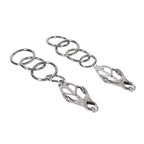 Sportsheets EDGE Metal Clover Clamps Tuggable Nipple Restraints Sportsheets