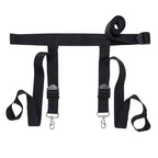 Sportsheets EDGE Adjustable Door Restraint System Black (Cuffs Not Included) Sportsheets
