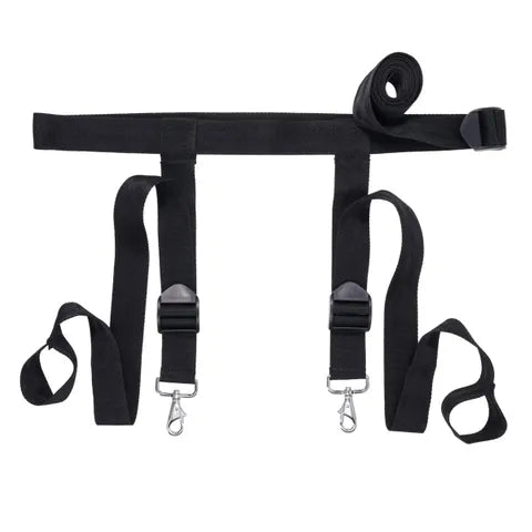 Sportsheets EDGE Adjustable Door Restraint System Black (Cuffs Not Included) Sportsheets