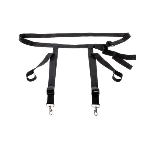 Sportsheets EDGE Adjustable Door Restraint System Black (Cuffs Not Included) Sportsheets