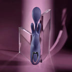 Evolved BOW DOWN USB Rechargeable Rabbit Vibrator Purple Evolved