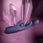 Evolved BOW DOWN USB Rechargeable Rabbit Vibrator Purple Evolved