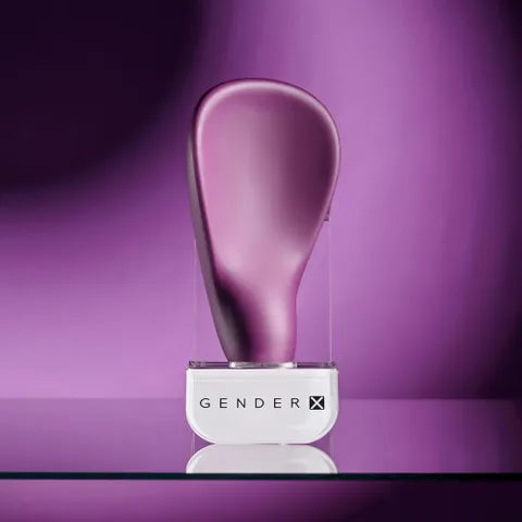 Gender X BJ BUDDY USB Rechargeable Vibrating Unisex Stimulator Purple Gender X