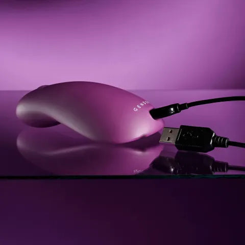 Gender X BJ BUDDY USB Rechargeable Vibrating Unisex Stimulator Purple Gender X