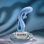 Selopa Smooth Operator USB Rechargeable Vibrator Blue Selopa