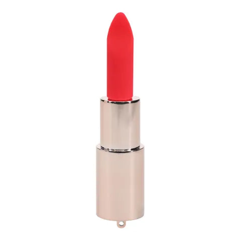 Shots Toys LOVELINE USB Rechargeable Lipstick Vibrator 8.3cm Red Shots Toys