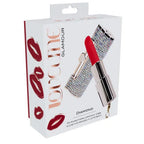 Shots Toys LOVELINE USB Rechargeable Lipstick Vibrator 8.3cm Red Shots Toys
