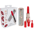 Shots Toys LOVELINE USB Rechargeable Lipstick Vibrator 8.3cm Red Shots Toys