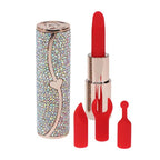 Shots Toys LOVELINE USB Rechargeable Lipstick Vibrator 8.3cm Red Shots Toys