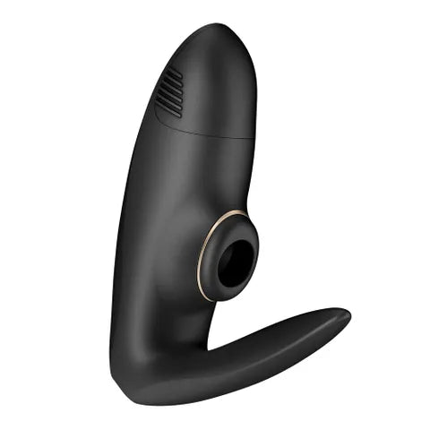 Satisfyer Pro 4 Couples Battery Series U Shaped Couples Vibe With Air Pulsation Black Satisfyer