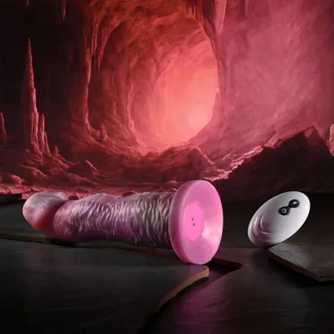 Gender X WHIMSICAL USB Rechargeable Vibrating Fantasy Dildo With Wireless Remote Pink Gender X