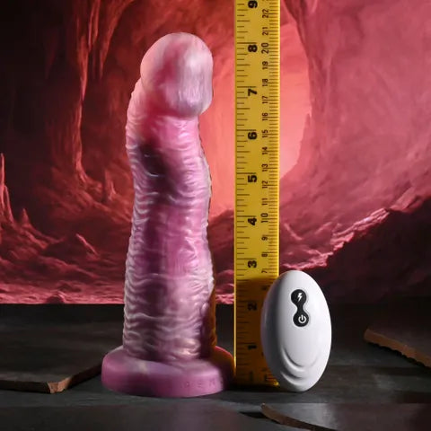 Gender X WHIMSICAL USB Rechargeable Vibrating Fantasy Dildo With Wireless Remote Pink Gender X