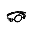 Adam & Eve OPEN WIDE Adjustable Mouth Restraint Black Adam & Eve