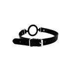 Adam & Eve OPEN WIDE Adjustable Mouth Restraint Black Adam & Eve