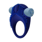 Adam & Eve ROCKIN RUMBLER ENHANCERS Silicone Cock Rings With Rechargeable Vibrating Bullet Set Of 3 Adam & Eve