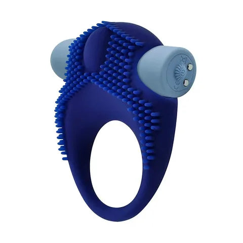 Adam & Eve ROCKIN RUMBLER ENHANCERS Silicone Cock Rings With Rechargeable Vibrating Bullet Set Of 3 Adam & Eve