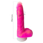 Adam & Eve THE SQUIGGLER USB Rechargeable Thrusting Vibrating & Gyrating Dildo With Wireless Remote Pink Adam & Eve