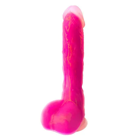 Adam & Eve THE SQUIGGLER USB Rechargeable Thrusting Vibrating & Gyrating Dildo With Wireless Remote Pink Adam & Eve