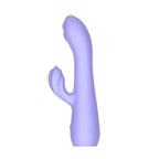 Adam & Eve GROOVY GLOW UPS Wavie USB Rechargeable Rabbit Vibrator Purple 16.5 cm Adam & Eve