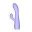 Adam & Eve GROOVY GLOW UPS Wavie USB Rechargeable Rabbit Vibrator Purple 16.5 cm Adam & Eve