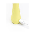 Adam & Eve GROOVY GLOW UPS Bendie USB Rechargeable G Spot Vibrator Yellow 18.4 cm Adam & Eve