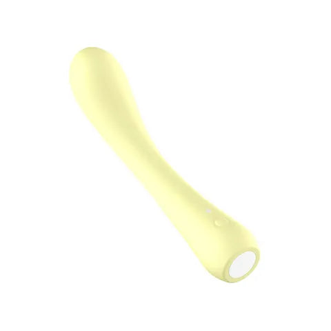 Adam & Eve GROOVY GLOW UPS Bendie USB Rechargeable G Spot Vibrator Yellow 18.4 cm Adam & Eve